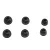 6pcs Eartips Replacement Noise Isolation Soft Professional Foam Ear Tips for Most of Earphones