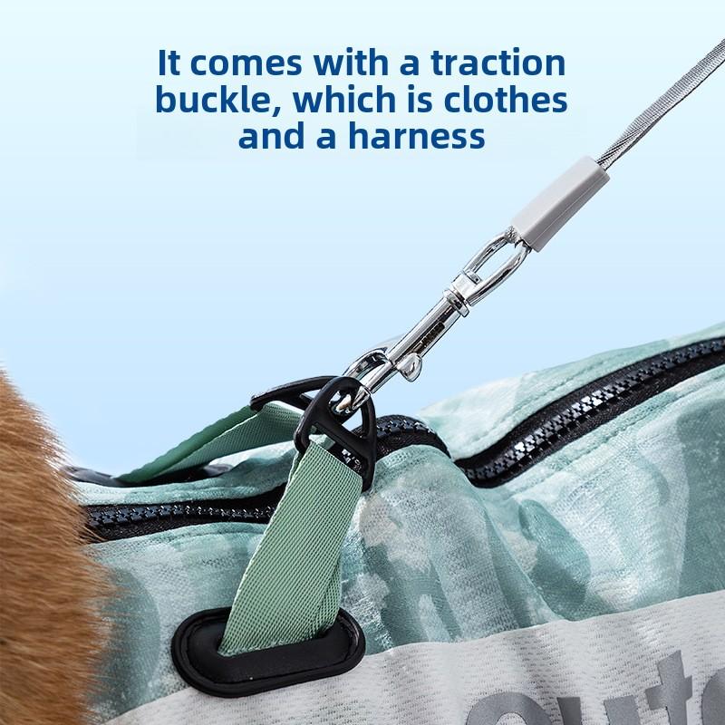 Тепловой удар для домашних животных, охлаждающая сетка, сращивание, тяга, прохладная одежда, плюшевый мишка для средних и маленьких собак, летний жилет, одежда для собак