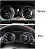 Для Volkswagen VW Tiguan 2017-2019 карбоновый цветной молдинг автомобиля отделка салона аксессуары центральная консоль декоративная наклейка