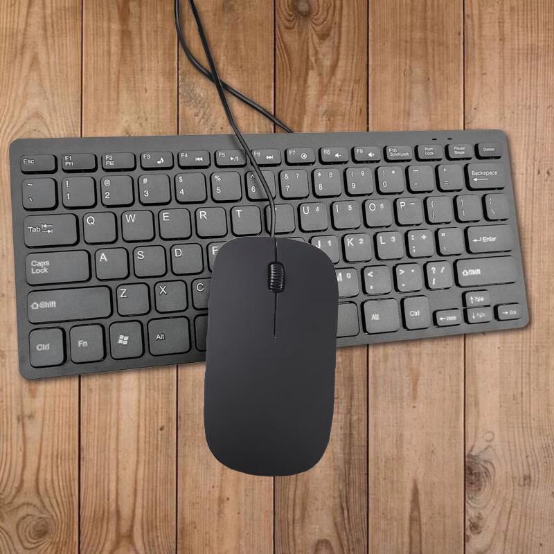 You Shish Portable Mini USB Wired Keyboard & Mouse Combo