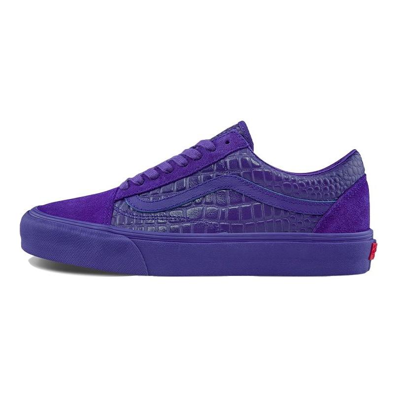Vans Кроссовки унисекс Old Skool VLT LX Croc Skin — темно-синие VN0A4BVF2TP