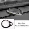 Накладка на кольцо динамика приборной панели для Jeep, Grand, Cherokee 2011-2020, декоративная накладка на кольцо динамика автомобиля 12,5*10*2 см