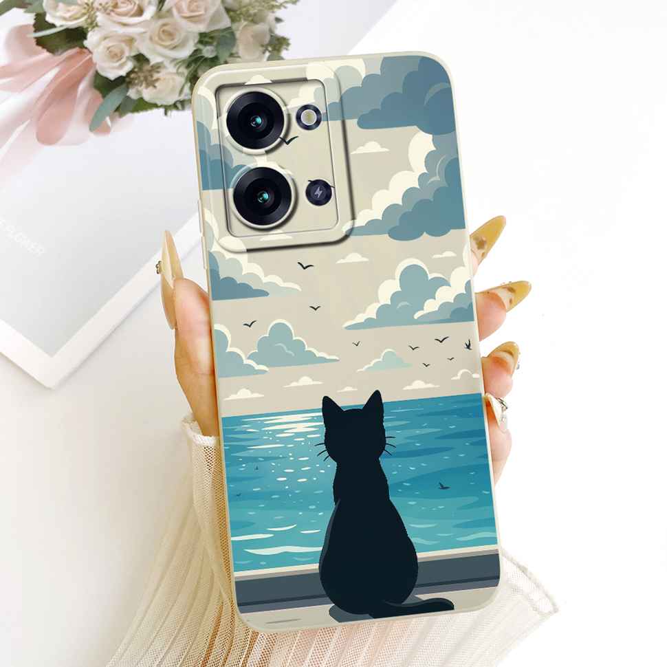 For itel P40+ P683L 6.8" Case Simple Style Printing Silicone Back Cover Coque For ITEL P40 Plus P683L 6.8" Phone Cases Bumper