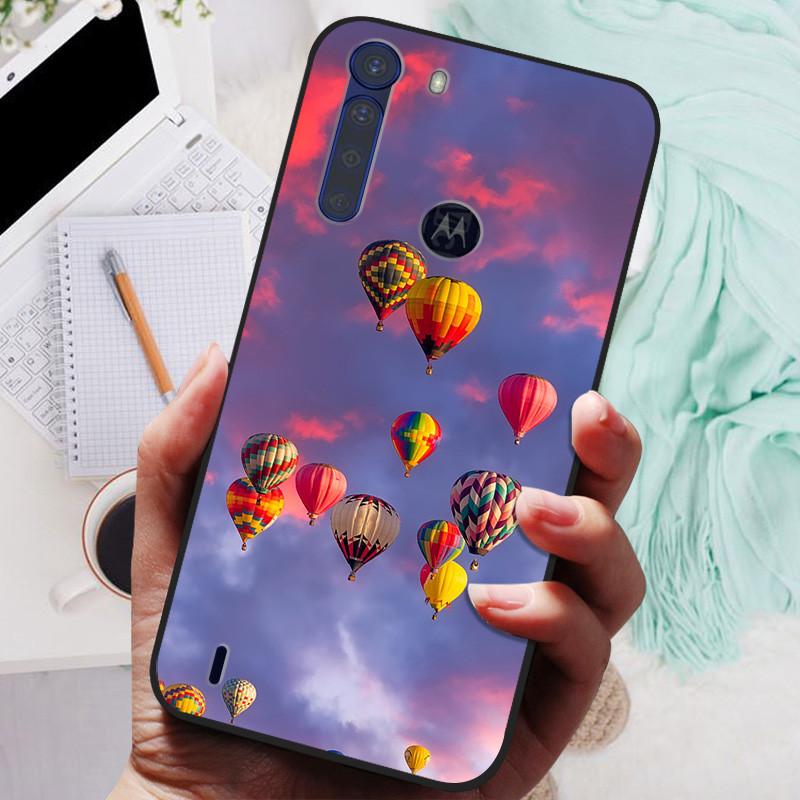 Чехол для Motorola One Fusion Черный бампер Мягкий силиконовый чехол Для Moto One Fusion Plus Чехлы для телефонов OneFusion Fusion+ Funda Shell