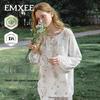 EMXEE Women's Spring/Autumn Long-Sleeve Pajama Loungewear Set