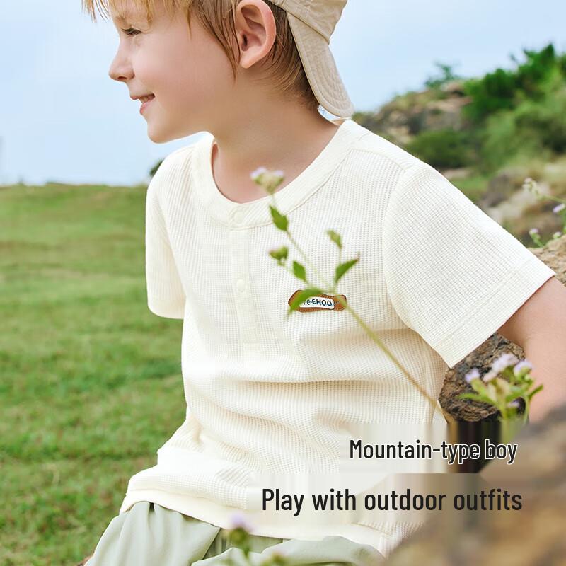 YEEHOO Boys' Summer Short Sleeve Cotton T-shirt