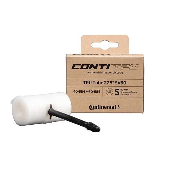 Tube 27.5 TPU 27.5 x 1.75/1.95/2.0/2.10/2.25/2.35 FV 60mm CONTINENTAL 43g