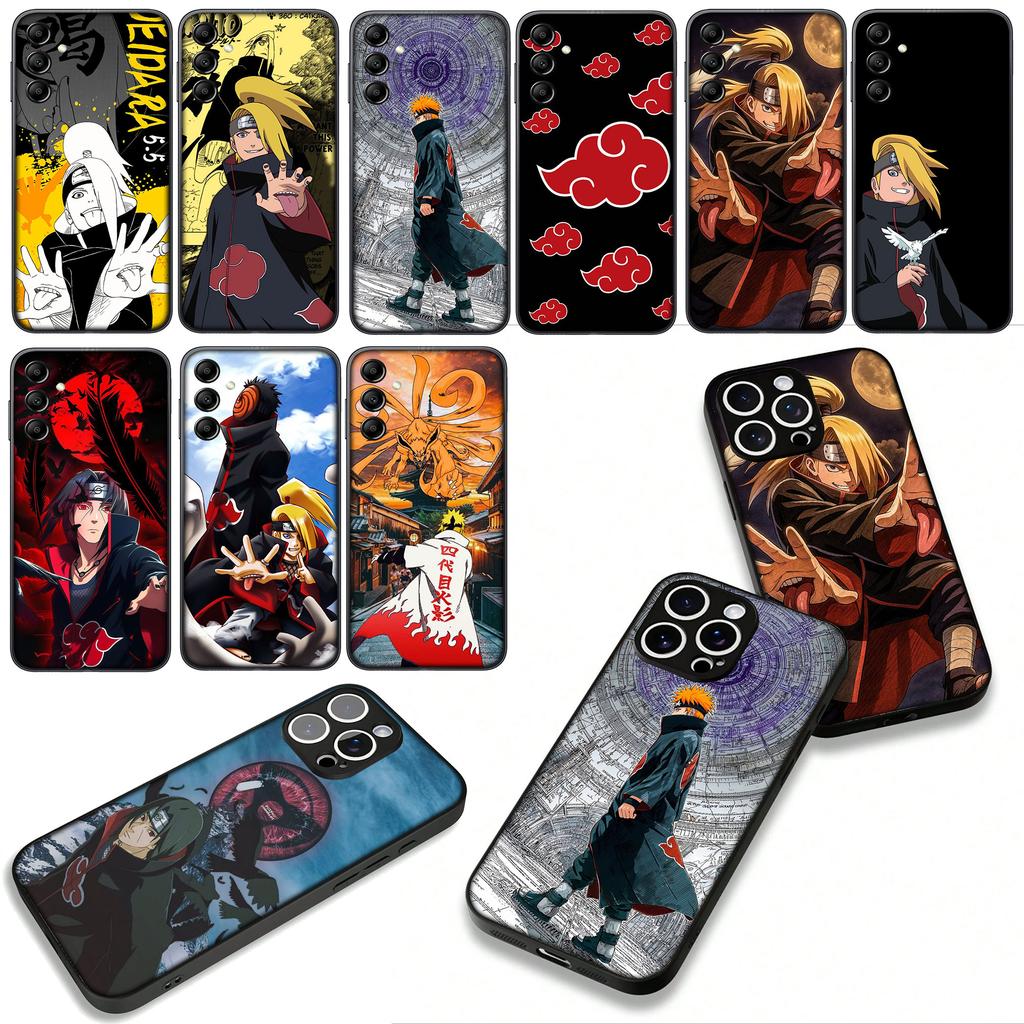 Чехол для телефона Deidara Narutos Akatsuki Itachi Pain для Xiaomi Redmi Note 11 15 9 10 Pro Plus 8 A5 9A 9T 10A 10C 9C NFC 15C 8T