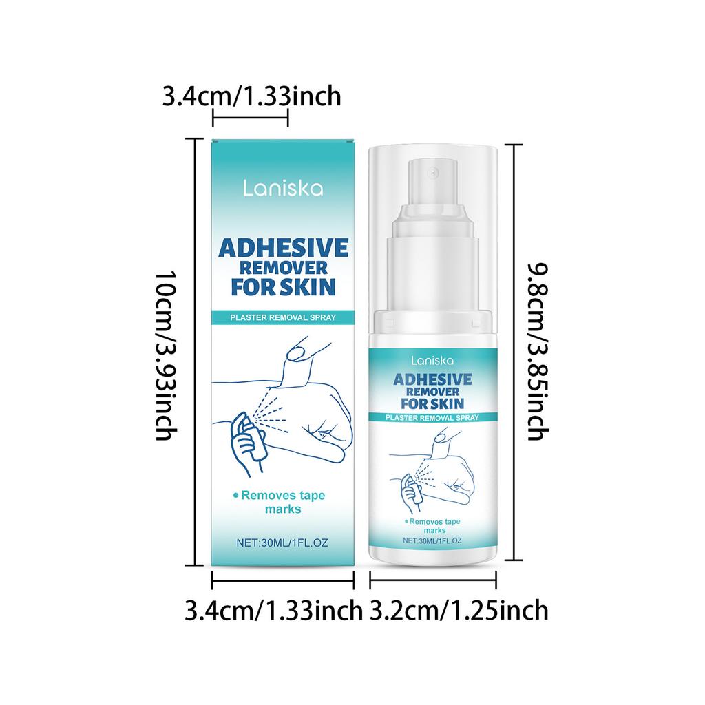 Спрей для удаления остатков клея Stickys Residue Adhesive Remover Безопасный для кожи Безболезненное удаление остатков Быстродействующие формулы