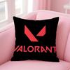 game tactical VVALORANT Cushion Cover Pillow Case Soft Friendly Fabric  Concealed Zipper