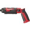 Rechargeable Stick Drill Main Unit Only and Case Sold Compact M5 Screwdriver with Wide LED for Handheld Red EZ7421X-R 7.2V Driver, (Battery