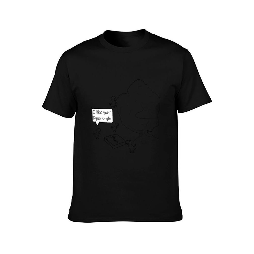 Dyno Bouldering Climbing Dinos TShirt Stylish Print Short Sleeve Tee