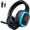 Беспроводная игровая гарнитура для PS5 Bluetooth-соединение Объемный звук Низкая задержка 50-мм динамики До 70 часов игрового времени Совместимость с и Switch 5.3 /