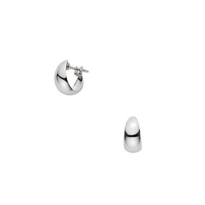 Серьги Platinum Basic Hoop Komaru APAA2155 PT [Официальный] [Vendome Aoyama]