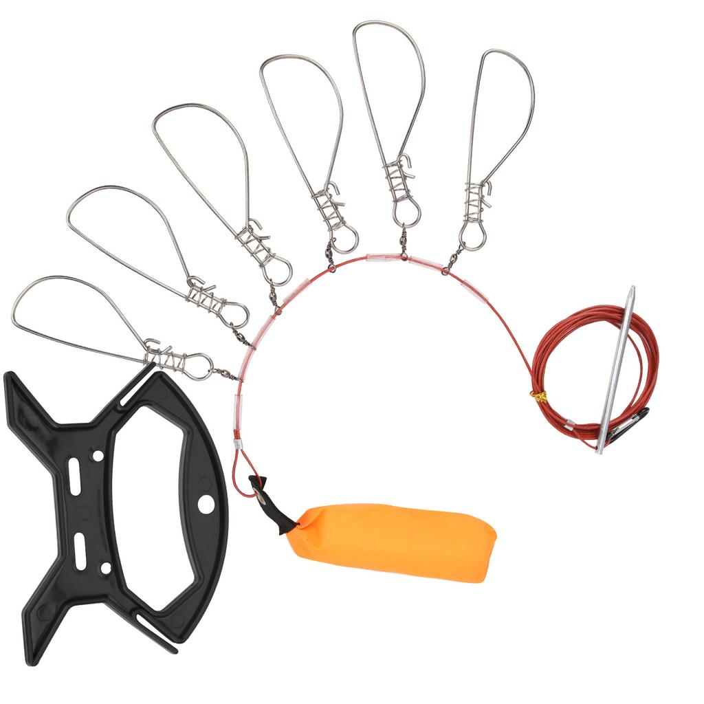 5м рыболовный замок пряжка из нержавеющей стали живая рыба стрингер замок рыболовные снасти аксессуары