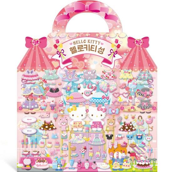 Three-dimensional Bag Hello Kitty Castle, a Popular Character In Korea