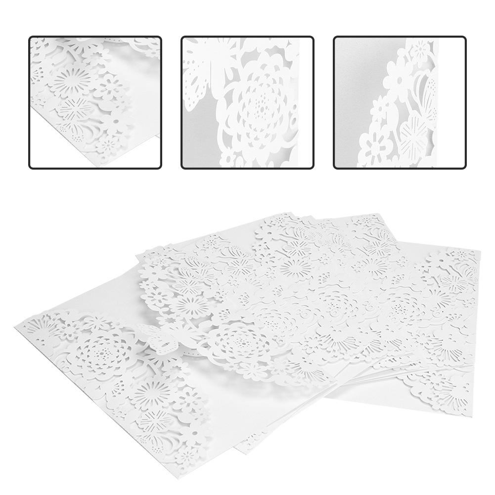 10 шт./компл. европейские резные персонализированные деловые свадебные пригласительные открытки вечеринка