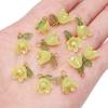 11x14mm 2-10Pcs acrylic lily of the valley flower bud beads plated with colored loose beads, handcrafted DIY making jewelry 2029