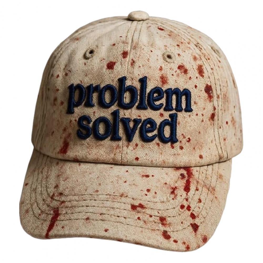 Halloween Costume Accessory Halloween Print Hat Bloodstained Print Hats  Cosplay
