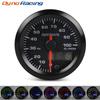 Dynoracing 2'' 52mm Dual Display Oil Pressure Gauge 7 Colors Led 0-100PSI Oil Press Gauge with Stepper Motor Car Meter