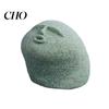 Durable Tea Pet Cute Stone Primitive Man Figurine Funny Stoneman Statue Carving Face Personalized Table Accessory Decoration for Garden Home