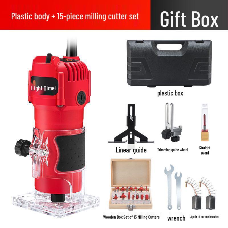 Многофункциональный кромочный фрезер промышленного класса для деревообработки и гравировки