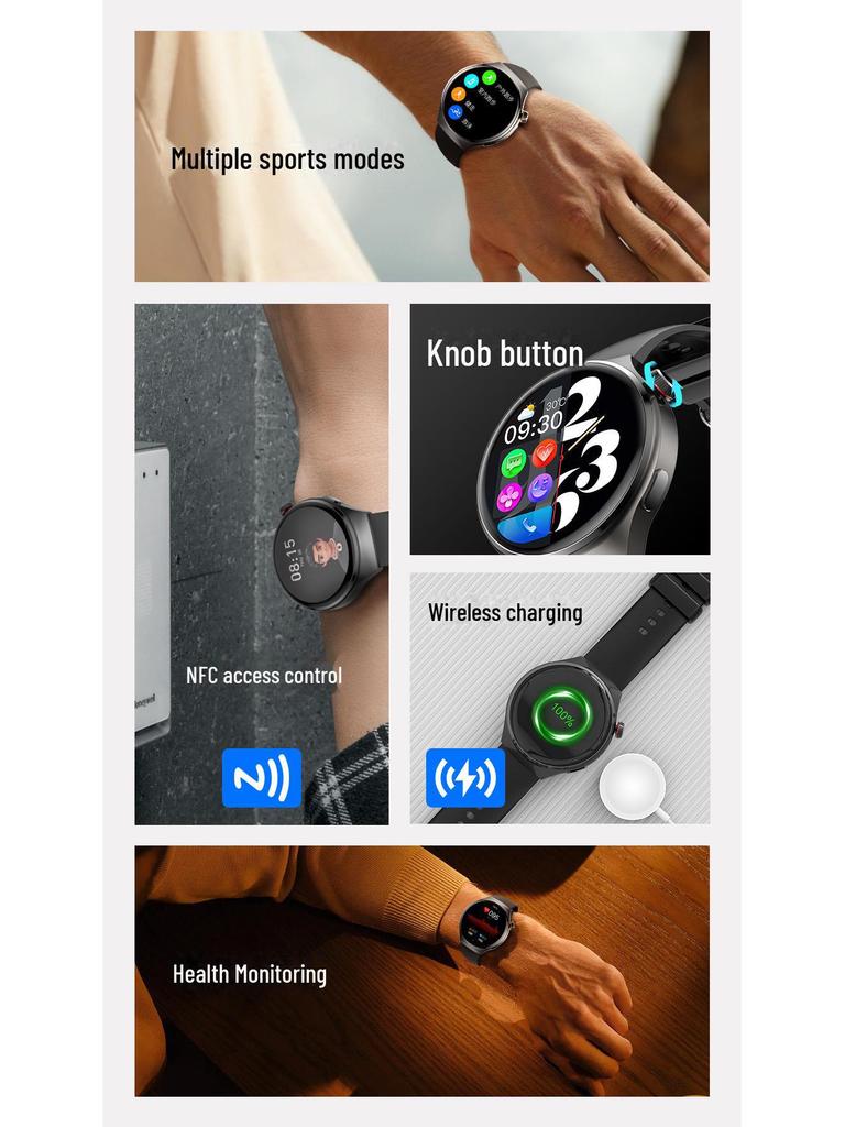 Умные спортивные часы S22: Беспроводная зарядка, мониторинг сердечного ритма и уровня кислорода в крови, отслеживание сна, дизайн женского браслета.