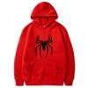 Women's Hoodie Street Fashion Spider Print Sweatshirt Fleece Hoodie Ladies Casual Funny Loose Hoodie