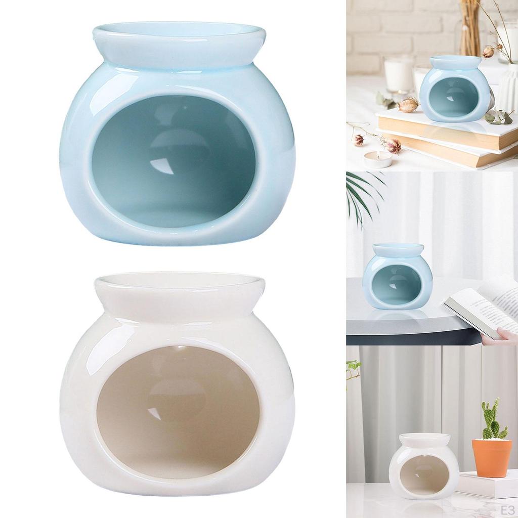 Керамический мини-подсвечник ароматности горелки эфирного масла, расплав воска диффузора ароматности