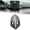 2Pcs Dash Center Instrument Cluster Finish Panel Trim For Toyota Rav4 2006-2012