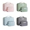 Ladies Portable High Appearance Index Cosmetic Bag Large-capacity Travel Washing Bag Three-dimensional Makeup Storage Bag