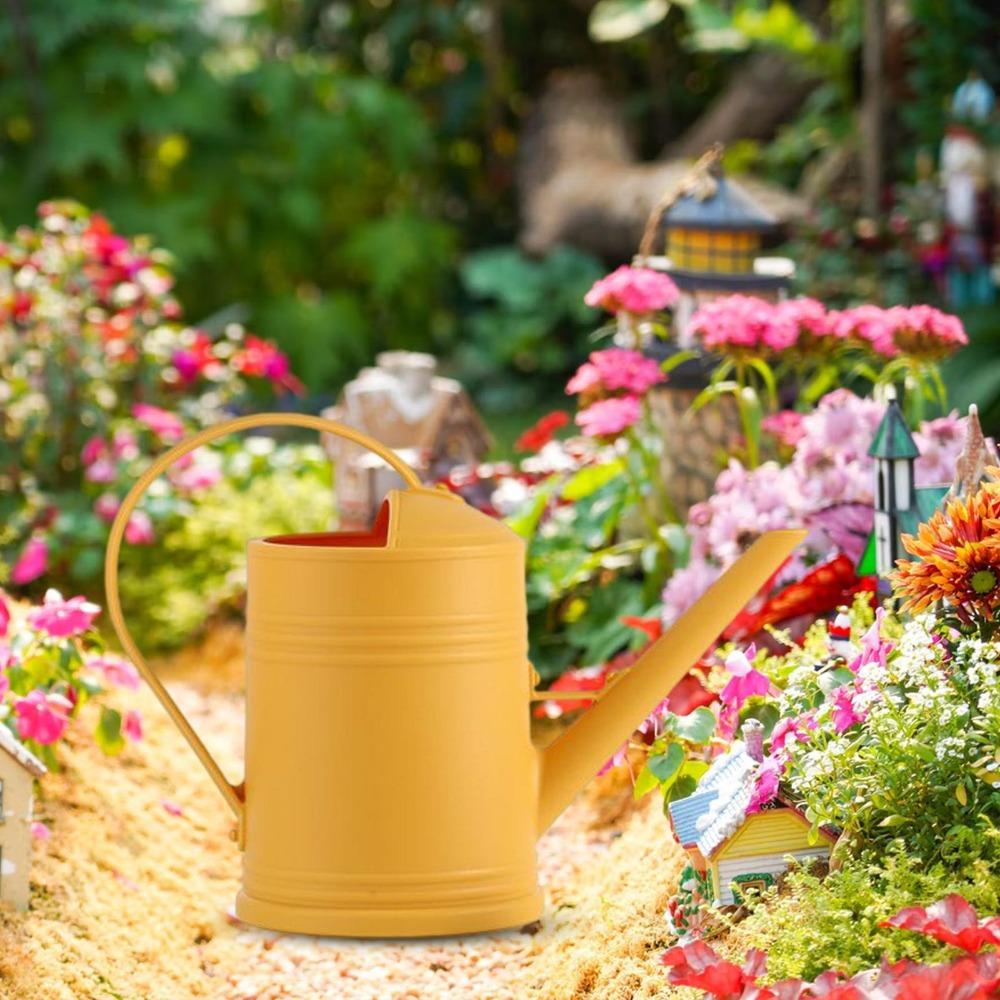 Лейка 2л Горшок Длинный Носик Пластик Цветок Опрыскиватель Водяной Чайник Большая Емкость Садовые Растения Устройство для Полива Инструмент для Полива