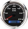 85mm Car Boat Tachometer Gauge 3000/4000/6000/7000/8000RPM Tacho Meter Gauge With Hourmeter Waterproof 7 Color Backlight 12V 24V