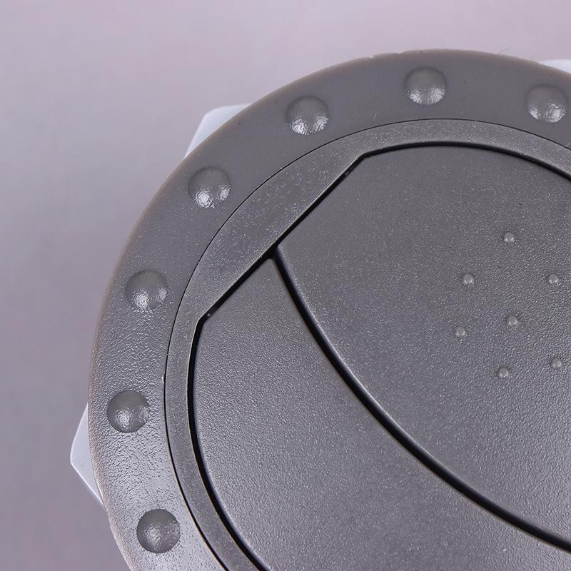 Dashboard Air Conditioning Outlet Deflector Diesel Heater Duct Ducting Air Vent Outlet For Rvs Buses Yachts Round Ac Deflector