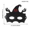 Witch Mask Spooky Halloween Half Face Mask Bat Mask Non Woven Costume Accessory For Carnival Gathering Holiday Party Cosplay