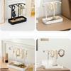 with Storage Box Base Earrings Display Rack Wooden Jewelry Holder  Shower Accessories