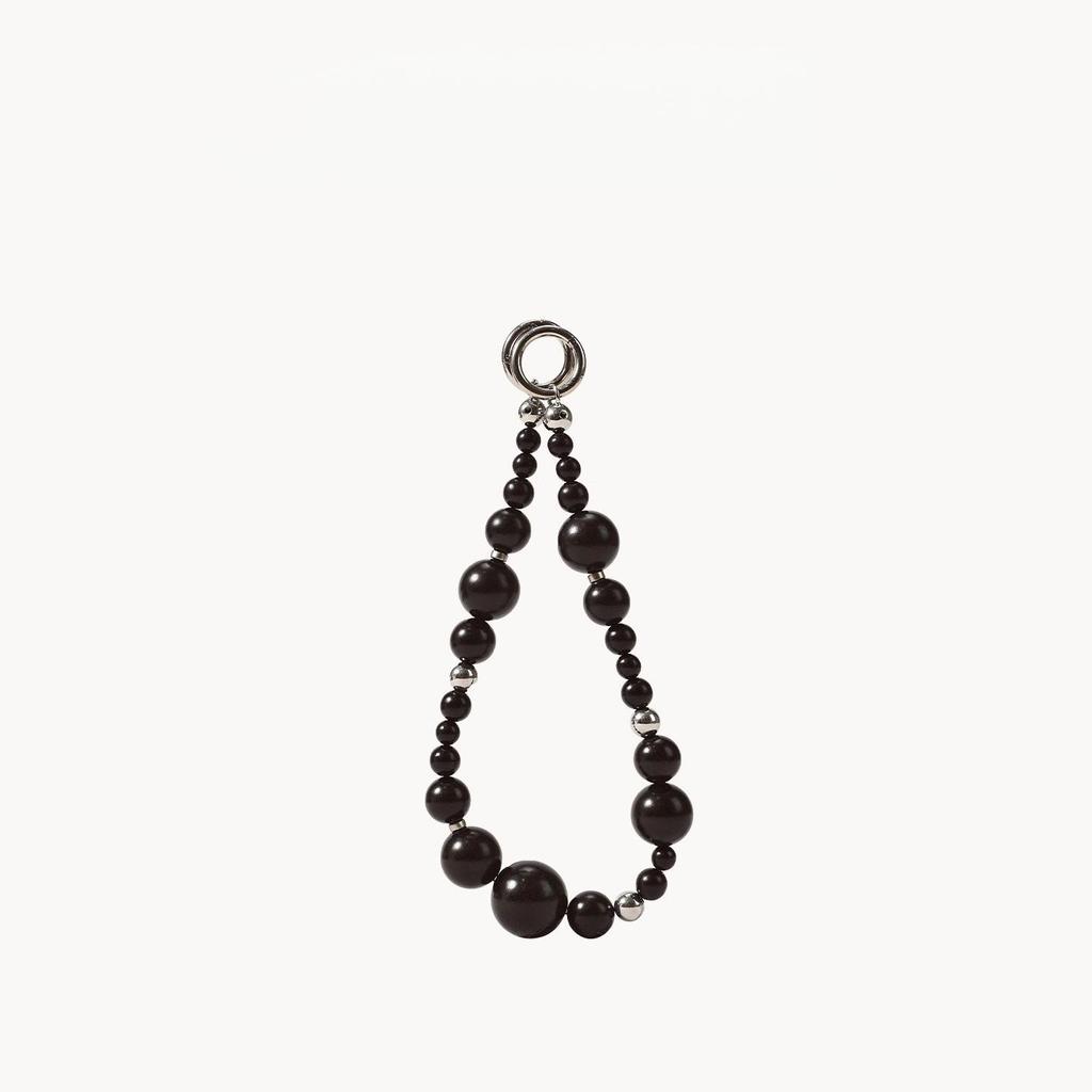 Songmont Сандаловое дерево Время на пляже Сумка-тоут с бисерным шармом Аксессуар