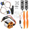 2212 1400KV двигатель 8060 пропеллер 9G сервопривод 30A XT60 ESC комплект для вертолета с дистанционным управлением