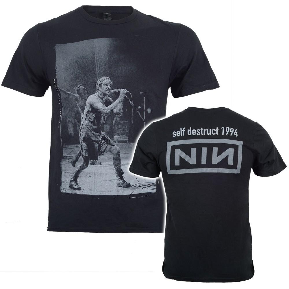 Футболка Nine Inch Nails Self Destruct 94 NIN Официальная Новая Черная