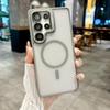 Чехол-держатель для магнитной линзы Samsung S26 Ultra, Чехол с охлаждающей сеткой для S25, Матовый полупрозрачный чехол для S24