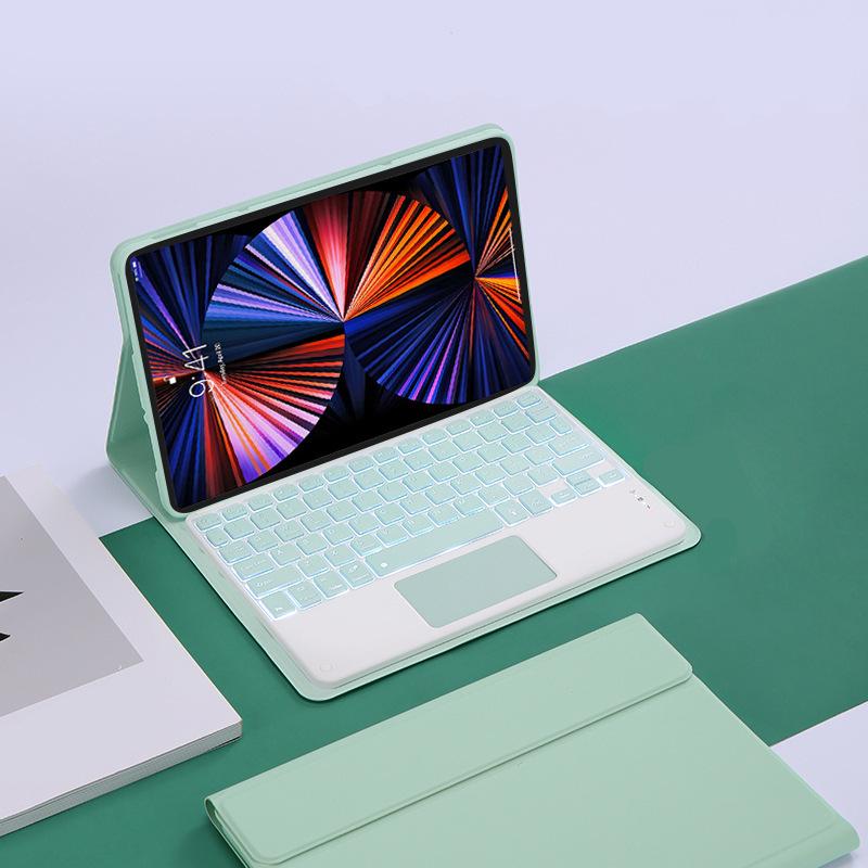 Защитный чехол для Redmi Pad 2 11" с Bluetooth-клавиатурой - Магнитная съемная кожаная обложка