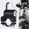 Motorcycle Helmet Lock Universal Bicycles Anti-Theft Electric Black Metal Multi-function 2 Fixed Security Lock Key 22mm-26m L6E6