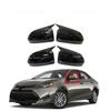 Car  Rearview Side Mirror Cover Fit For  Toyota Camry Corolla Avensis Auris 2014-2018 Wing Cap Rear View Case Trim Carbon Fiber