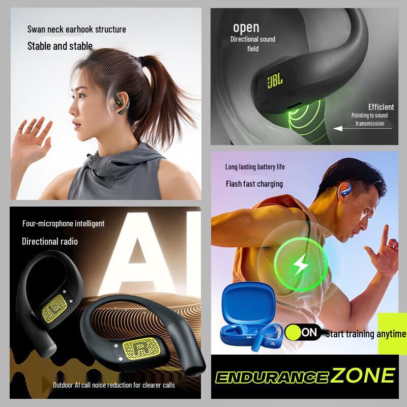 JBL Endurance Zone True Wireless Open-Ear Sports Earphones