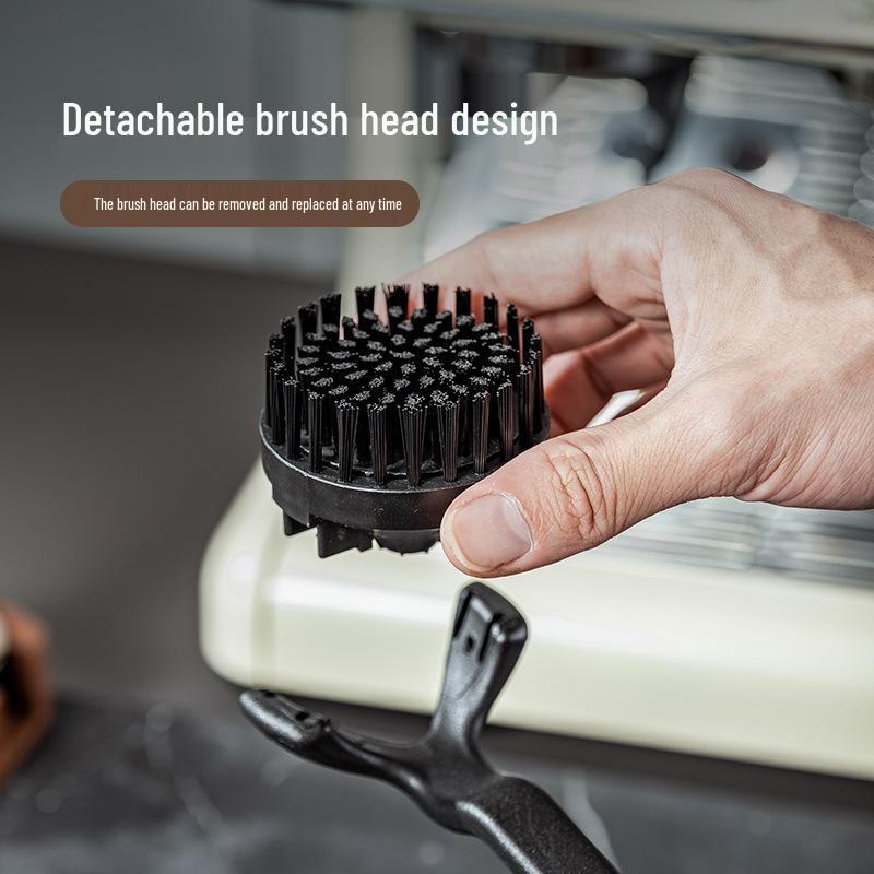 Щетка для чистки заварочной головки полуавтоматической кофемашины 51/58 мм