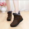 Модные женские ботинки, зимние плюшевые женские туфли, ботинки на платформе для женщин, модные теплые женские ботинки на плоской подошве, новые зимние ботинки Botas Mujer