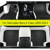 Автомобильные коврики для Mercedes Benz E-Class E Class 2013 2012 2011 2010 2009 Ковры Коврики Авто Аксессуары для интерьера Подушечки для ног Крышка
