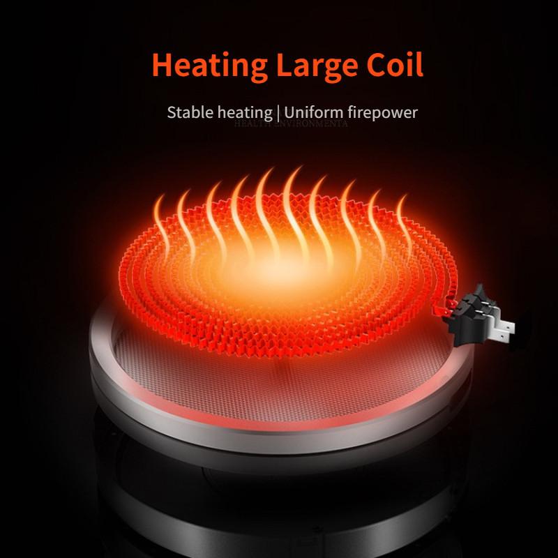 Многофункциональная бытовая электрическая керамическая плита Высокомощная настольная индукционная плита Кухонная кулинария Керамическая посуда