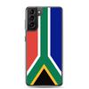Чехол для телефона - Samsung - Galaxy S21 Ultra - Drapeau Afrique du Sud - Souple - Multicolore