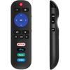 Pack of 2 Universal Replace Remote Applicable for TCL Roku TV/Hisense TV/Onn TV/Philips TV/Sharp TV/Westinghouse TV/Sanyo TV/RCA TV/JVC TV/Element TV